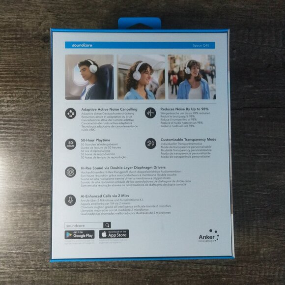 Soundcore Space Q45 wireless active noise cancelling (ANC) headphones - Picture 7 of 7